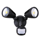 Martec Lighting Security Lights Fortress II Double Exterior LED Security Light Lights-For-You MLXF3452MS 9312375505945